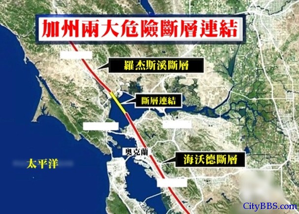 加州两危险断层已连结