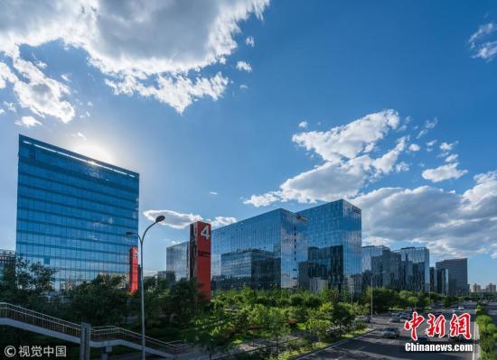 北京再现高颜值天气