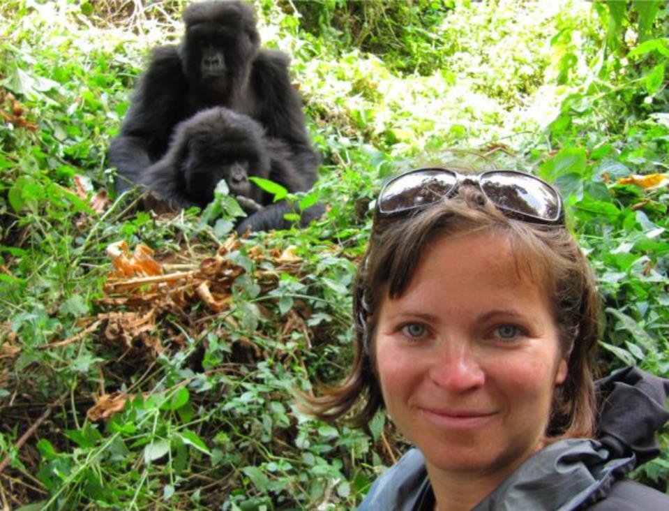 生病前露西喜欢爬山