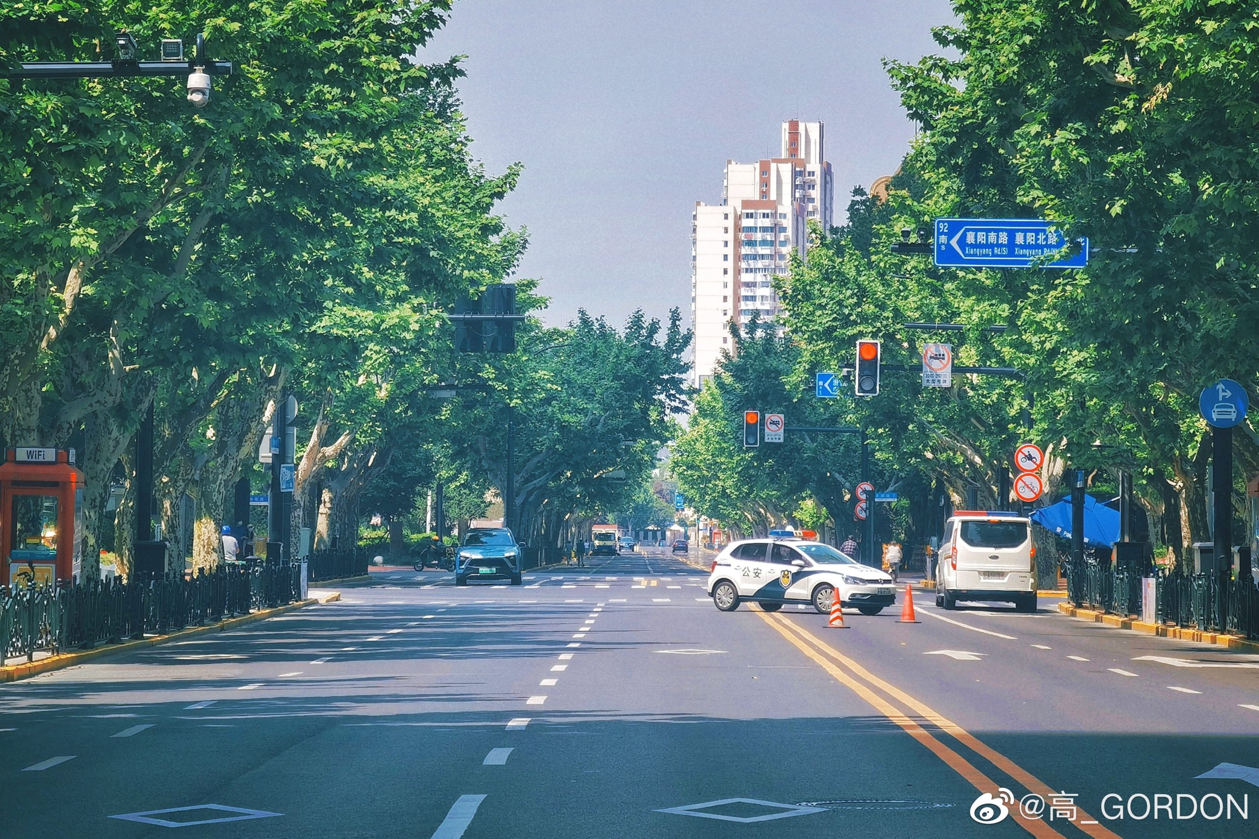 五月中的上海淮海中路