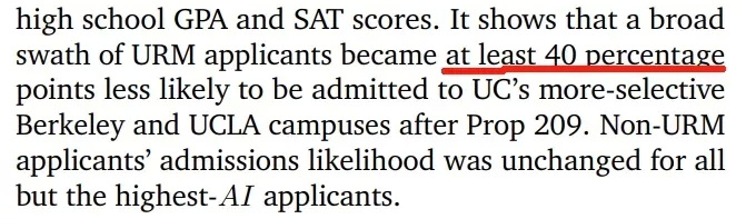 黑人和拉丁裔学生的入学率下降了夸张的40%