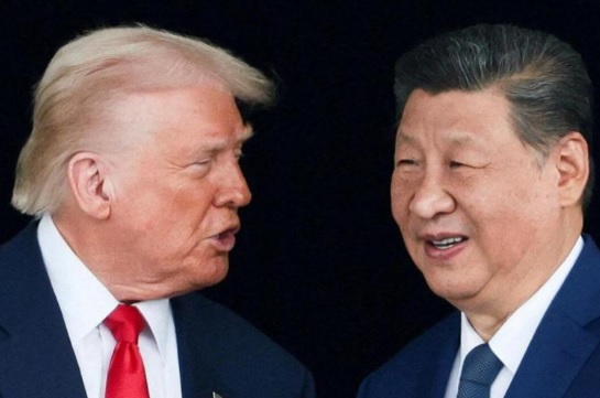 中国国家主席习近平星期一（11月24日）晚与美国总统特朗普